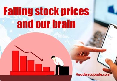 Falling stock prices and our brain